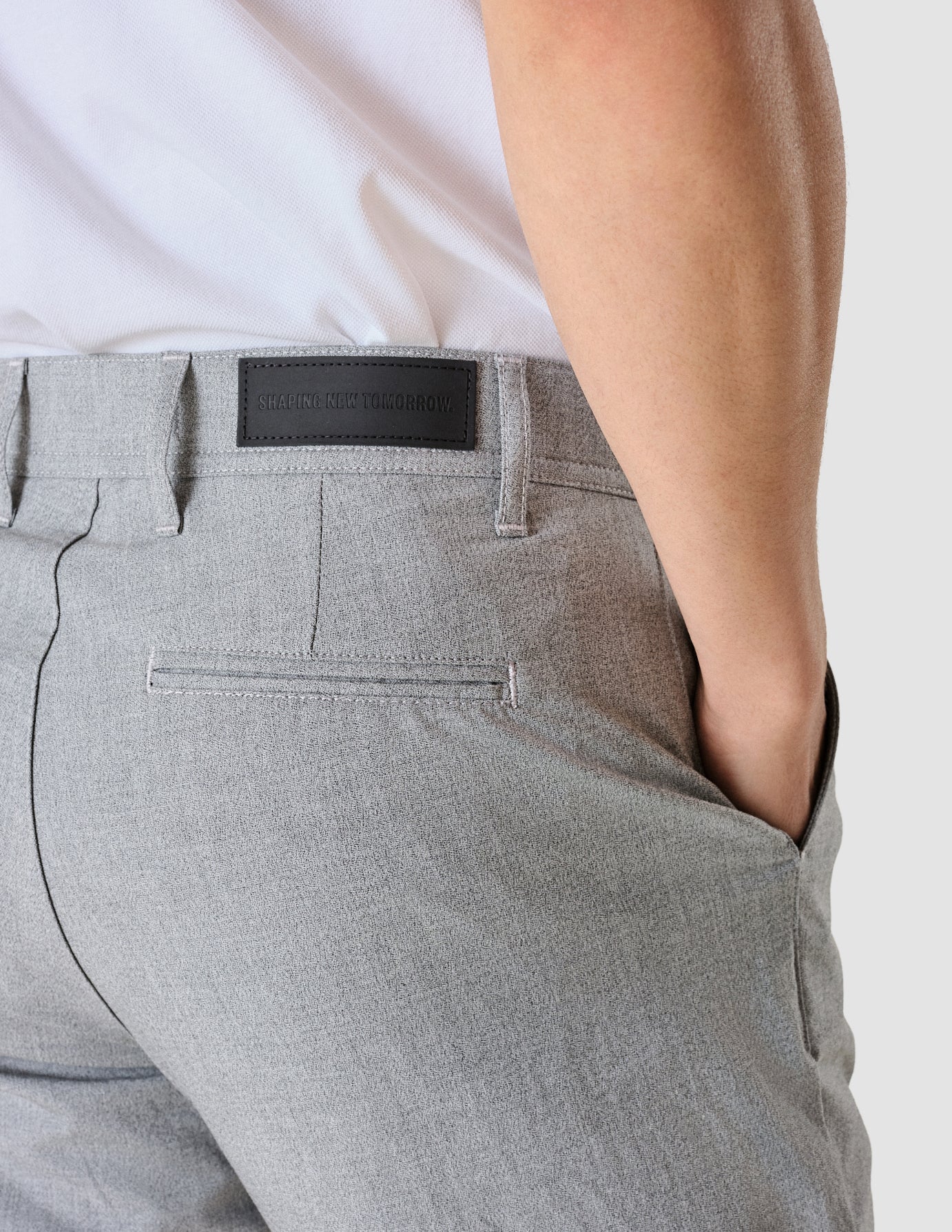 Tech Linen Shorts Ashes